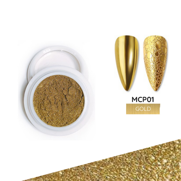 Gold Mirror Chrome Powder