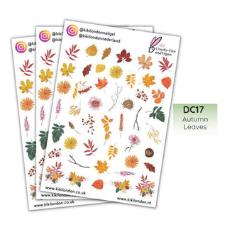 Season Nail Decal Set of 9