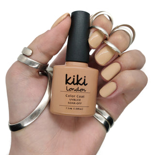 nude nails gel polish nail manicure natural tan