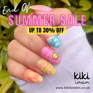 Summer Clearance Sale Kiki London Upto 30% off UK Nail Supplies 