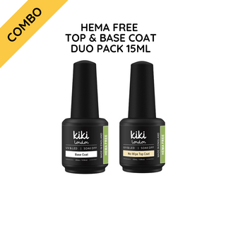 HEMA-Free No Wipe Top Coat and/or Base Coat Duo Pack