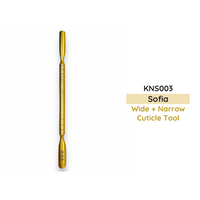 Sofia Cuticle Tool – Wipe and Narrow Tool