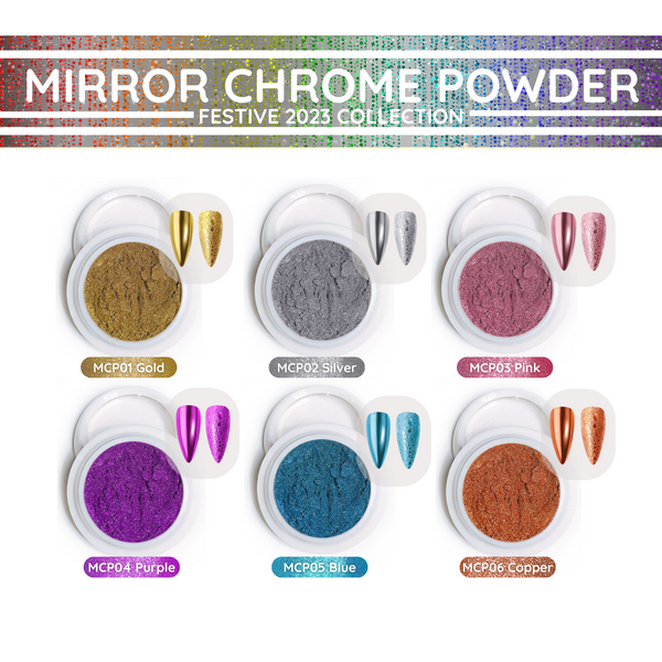 Mirror Chrome Powder Collection