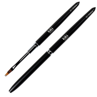 This multi level bristle brush can be used to create ombre designs with ease. This brush will do all the blending and shading work for you, resulting in a flawless, smooth, ombre nail design