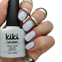 baby blue gel polish nails nail manicure pale pastel summer spring 