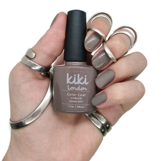 brown taupe mauve metallic shimmer purple gel polish gellack gellac manicure nail nails fall autumn dark winter festive