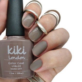 brown taupe mauve metallic shimmer purple gel polish gellack gellac manicure nail nails fall autumn dark winter festive