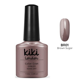 brown taupe mauve metallic shimmer purple gel polish gellack gellac manicure nail nails fall autumn dark winter festive