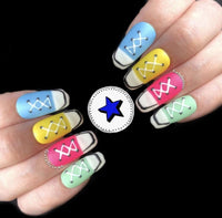 Get The Look: Nail Art: Converse Trainers (With Tutorial)