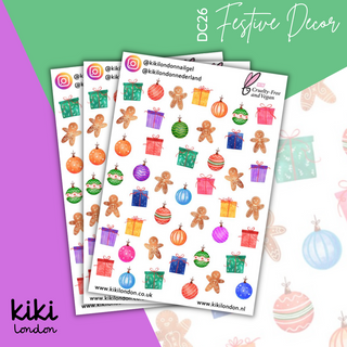 Festive Nail Decals