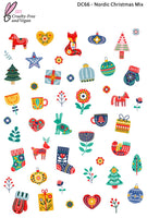 Festive 2022 Nail Decal Collection (Set of 8)