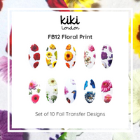 Floral Print - Transfer Foils