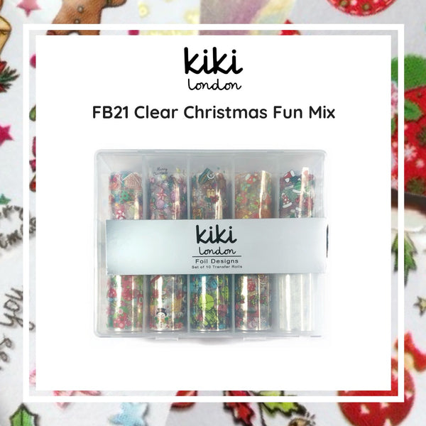 Clear Christmas Fun Mix - Transfer Foils