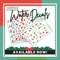 Festive 2022 Nail Decal Collection (Set of 8)