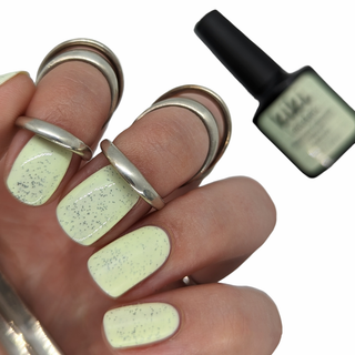 lime green yellow pastel gel polish nail art duck egg gellack summer spring macaron  