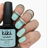 mint green gel polish pastel summer spring gellack nails biab speckled egg shell nail art easter holiday