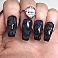Winter Water Marble Effect