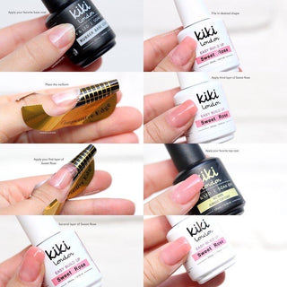 Easy Build Up (Builder Gel) Full Package  [set of 6]