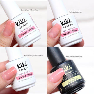 Easy Build Up (Builder Gel) Full Package  [set of 6]