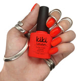 nail gel polish nails gellack gellac manicure orange bright summer coral spring neon 