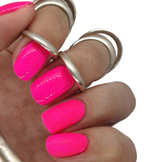 rave pink bright hot uv glow in the dark summer neon light glowing 