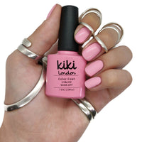 spring summer pink pastel pale muted dusk dusky rose rosey gel polish nails pretty natural neutral baby light 