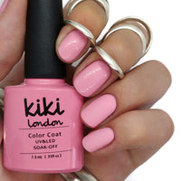 spring summer pink pastel pale muted dusk dusky rose rosey gel polish nails pretty natural neutral baby light 