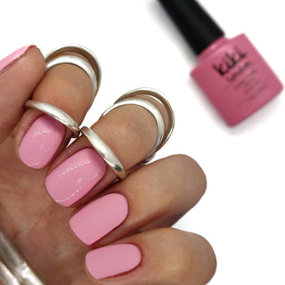 spring summer pink pastel pale muted dusk dusky rose rosey gel polish nails pretty natural neutral baby light 