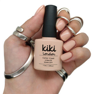 nude nails gel polish nail pale pastel light manicure natural french peach