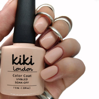 nude nails gel polish nail pale pastel light manicure natural french peach