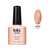 nude nails gel polish gellac gellack neutral natural nail nails simple blush peach light