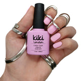 baby pink gel polish nails nail manicure pale pastel summer spring