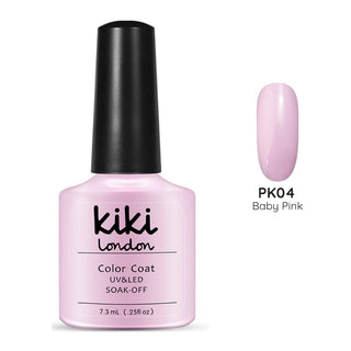 pink nails gel polish nail pale pastel baby light pretty manicure 