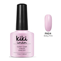 pink nails gel polish nail pale pastel baby light pretty manicure 