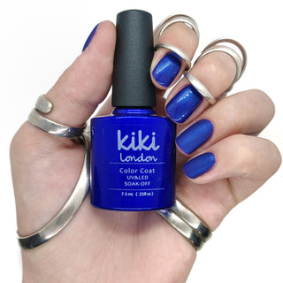 grape juice blue purple blurple shimmer metallic shiny party gel polish nails manicure summer winter sparkle glitter bright