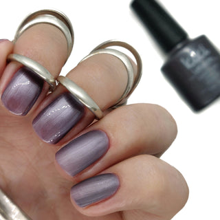  kiki london nail gel polish nails art design matte shiny long lasting uk vegan beauty purple mauve shiny metallic fall winter autumn lilac brown silver shimmer