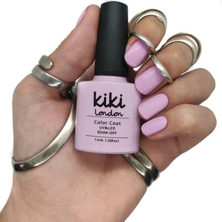 kiki london nail gel polish nails manicure gellack gellac purple lilac baby pink light pastel summer spring pretty 