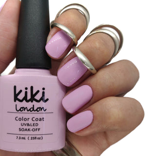 kiki london nail gel polish nails manicure gellack gellac purple lilac baby pink light pastel summer spring pretty 