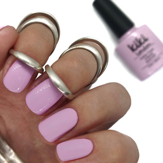 kiki london nail gel polish nails manicure gellack gellac purple lilac baby pink light pastel summer spring pretty 