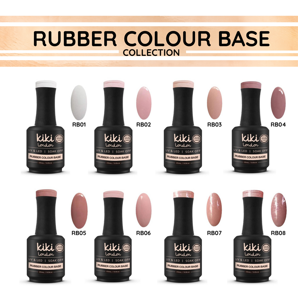 Rubber Colour Base Collection (Set of 8) – Kiki London